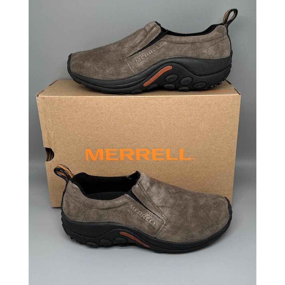 Merrell JUNGLE MOC Slip-On Gunsmoke Suede Shoes J60788 Women's Sz 9